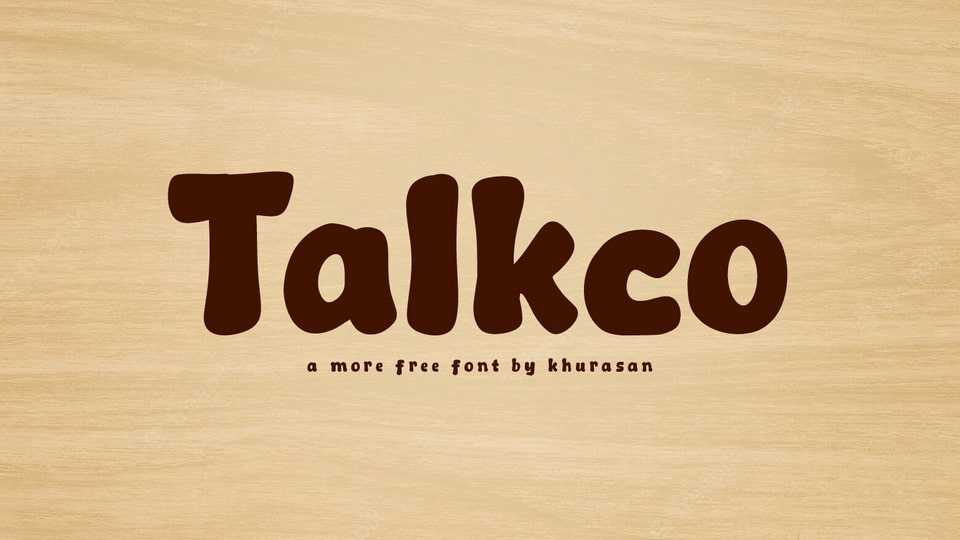 Talkco Font › Fontesk