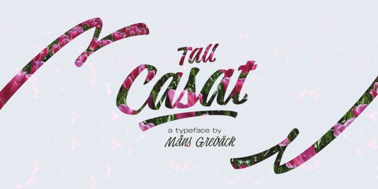 Tall Casat Script Font