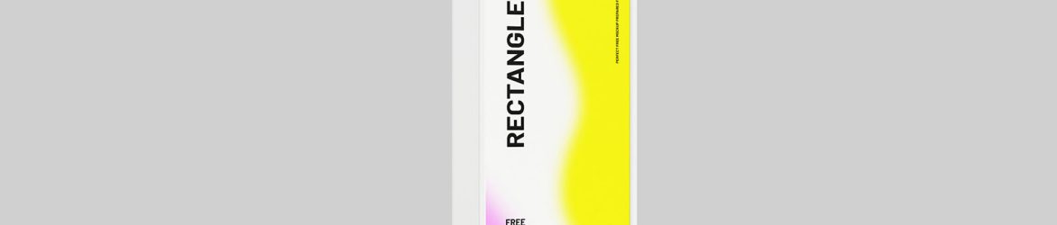 Tall rectangle stand mockup - Instant Download