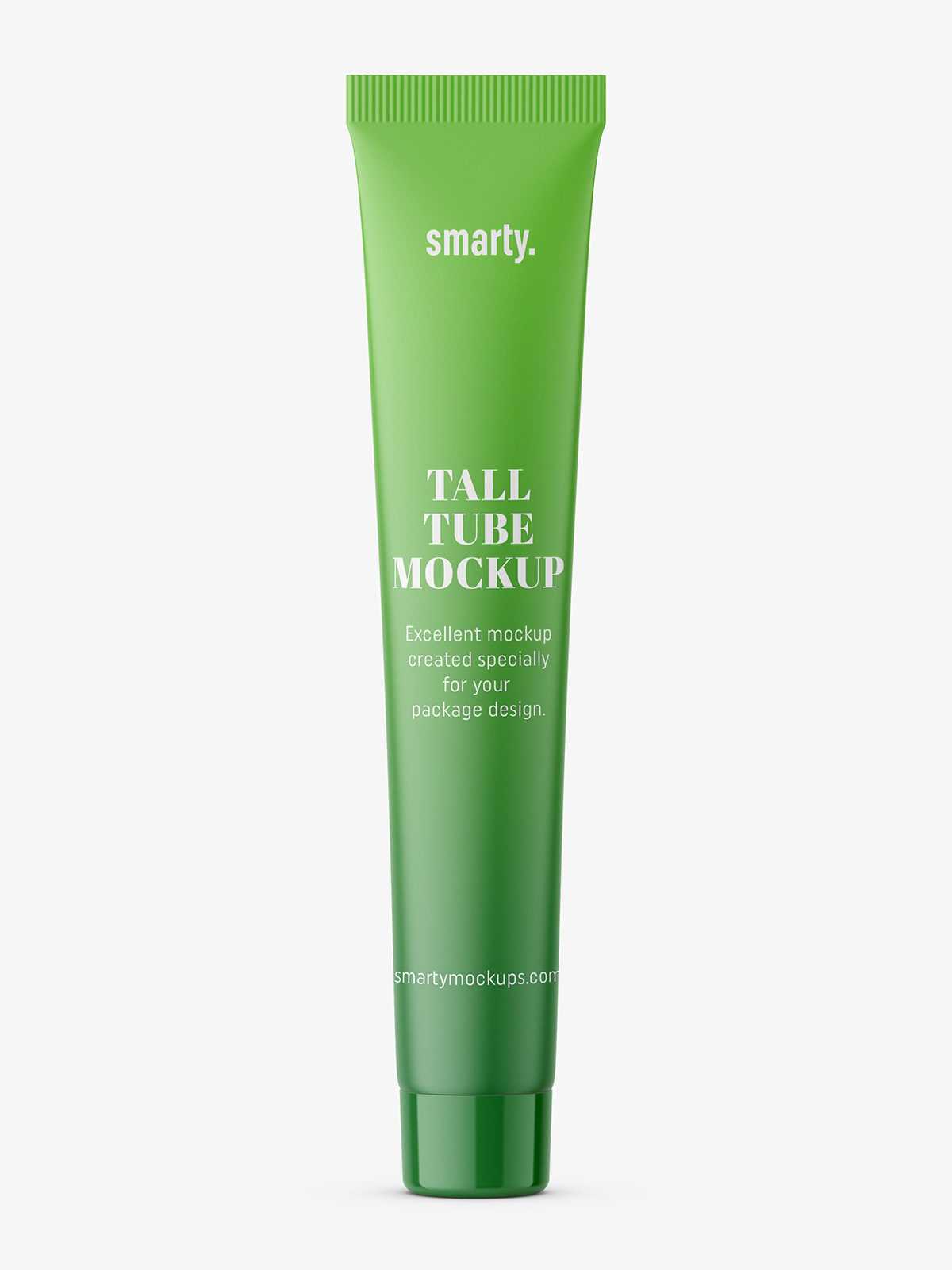 Tall tube mockup / matt