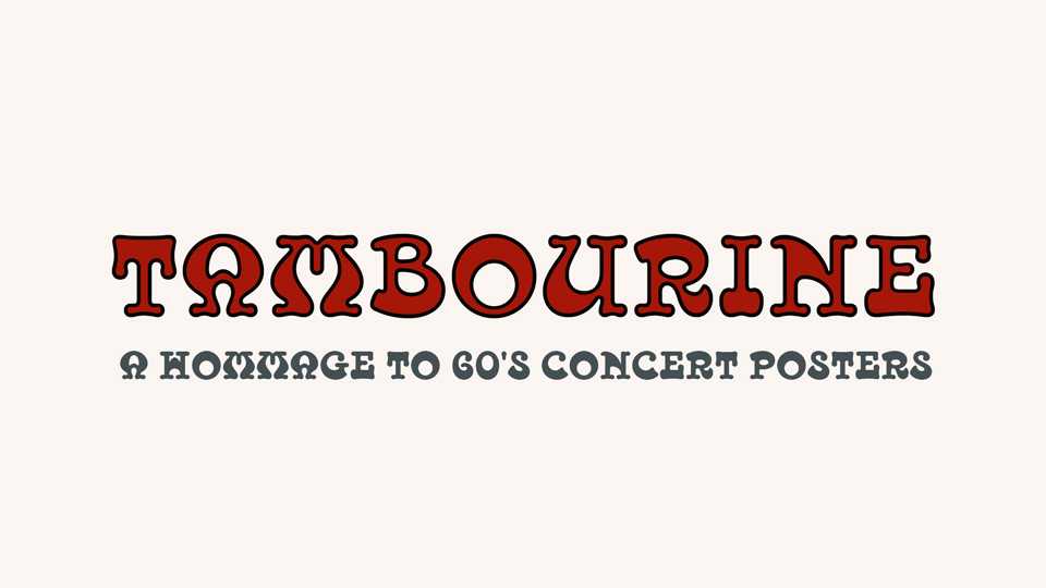 Tambourine Font › Fontesk