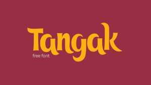 Tangak Font › Fontesk
