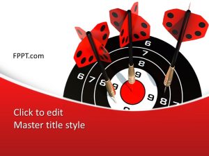 Target Goals PowerPoint Template