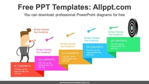 Target Marketing PowerPoint Diagram