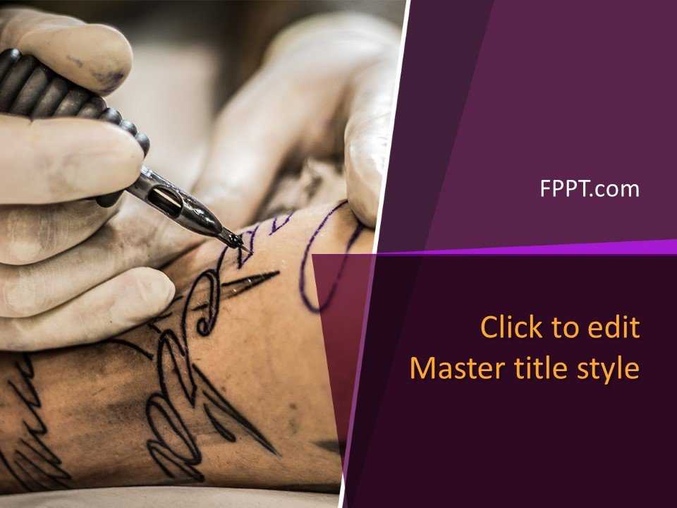 Tattoo Artist PowerPoint Template