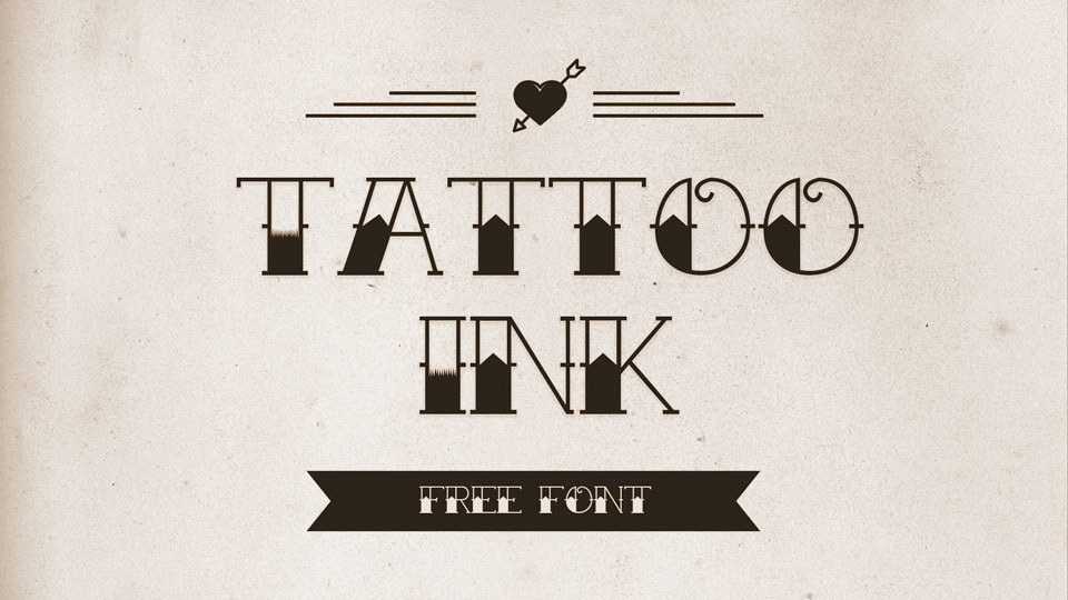 Tattoo Ink Font › Fontesk