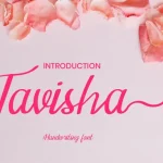 Tavisha Handwritten Font