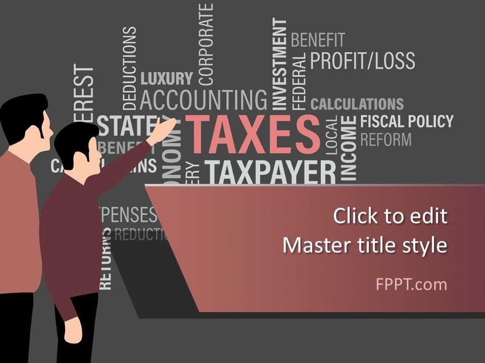 Taxes PowerPoint Template