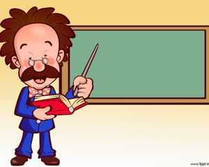 Teacher PowerPoint Template Background