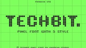 Techbit Font › Fontesk
