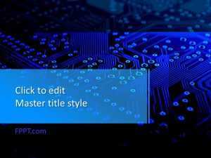 Technology Circuit PowerPoint Template