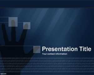 Technology Security PowerPoint Template