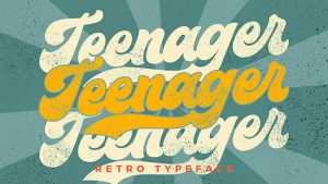 Teenager Font › Fontesk