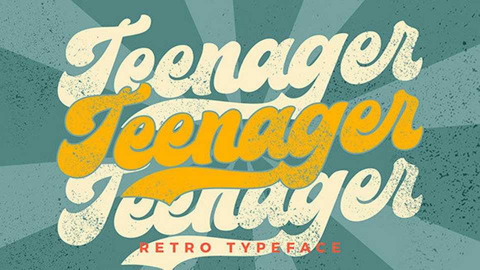Teenager Font › Fontesk
