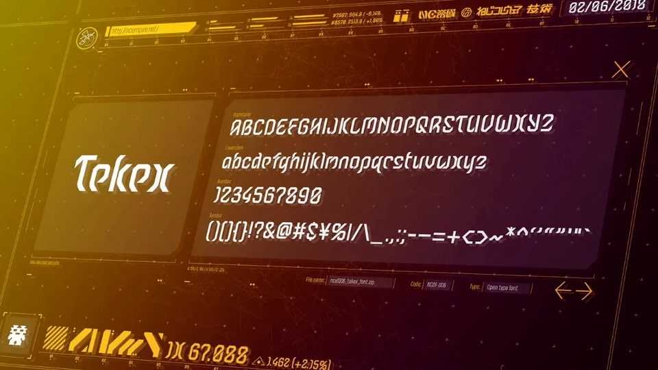 Tekex Font › Fontesk