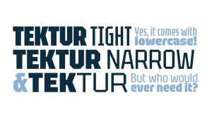 Tektur Font Family › Fontesk