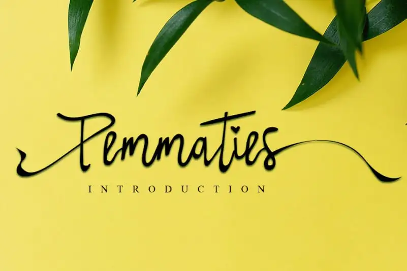 Temmaties Script Font