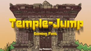 Temple Jump Font › Fontesk
