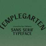 Templegarten Font › Fontesk