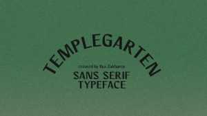Templegarten Font › Fontesk