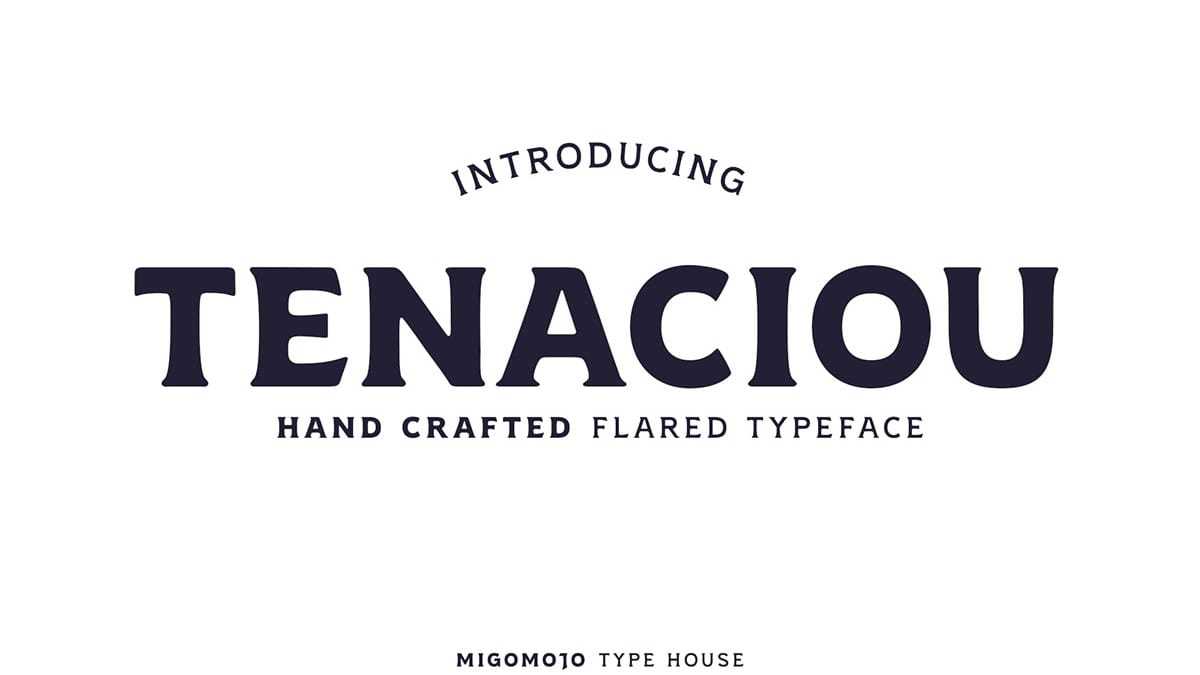 Tenaciou Font Family › Fontesk