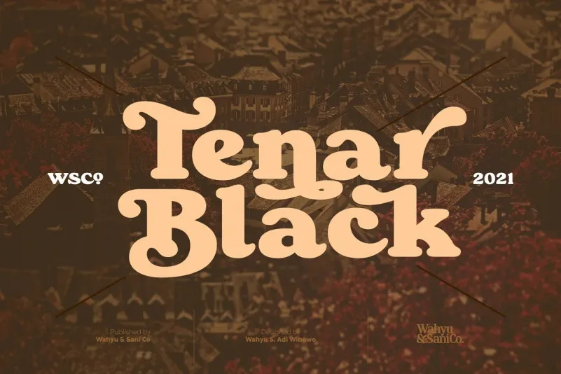 Tenar Black Serif Font