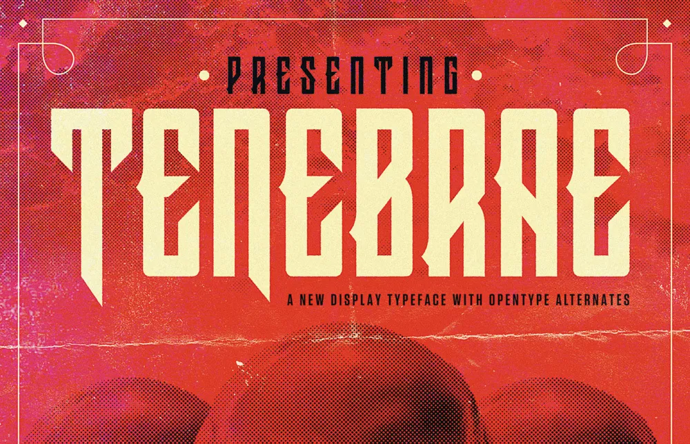 Tenebrae Typeface