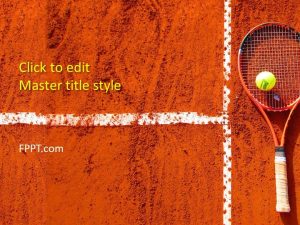 Tennis PowerPoint Template