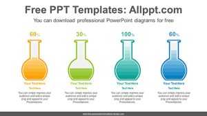Test tube PowerPoint Diagram Template