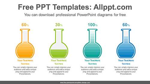 Test tube PowerPoint Diagram Template