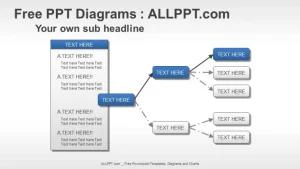 Text Box Organization PPT Diagrams
