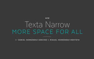 Texta Narrow Font