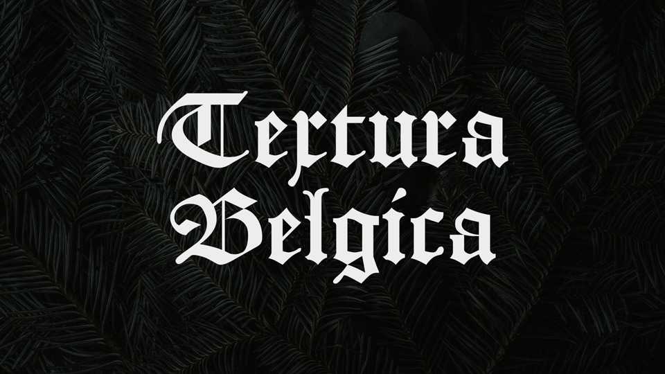 Textura Belgica Font › Fontesk