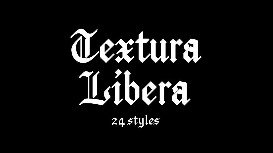 Textura Libera Font Family › Fontesk