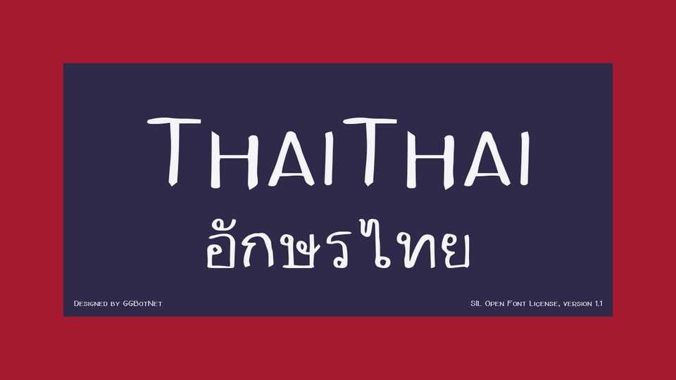 ThaiThai Font › Fontesk