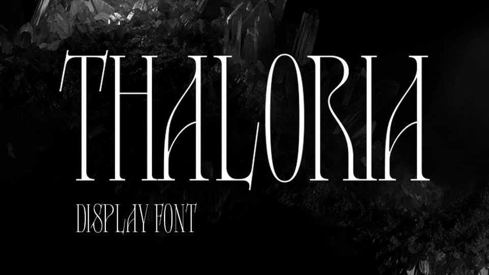 Thaloria Font › Fontesk