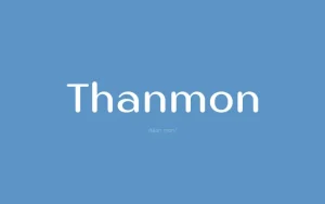 Thanmon Sans Serif Font