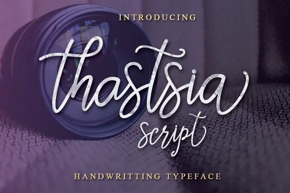 Thastsia Script Font