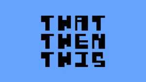 That Then This Font › Fontesk