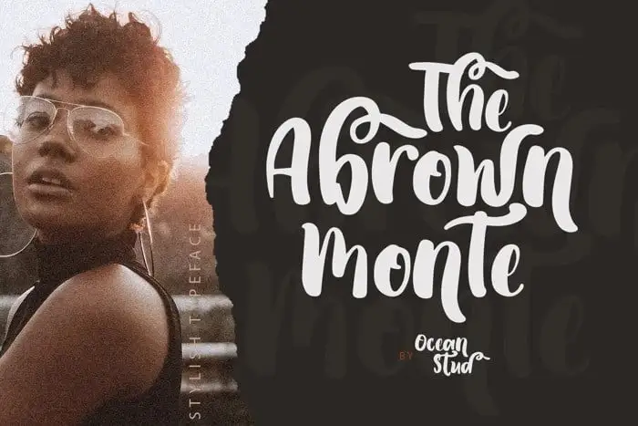 The Abrown Monte Script Font