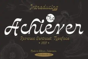 The Achiever Script Font