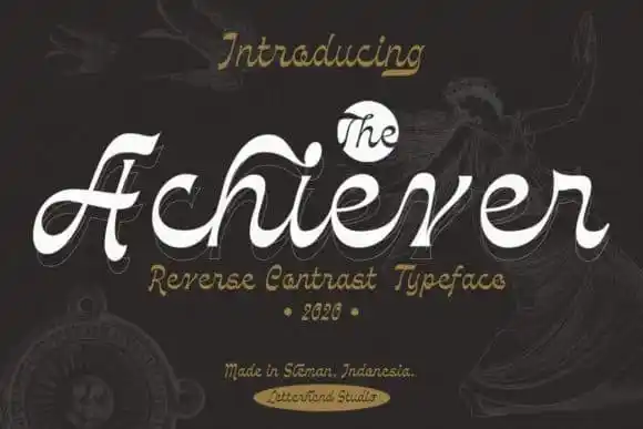 The Achiever Script Font