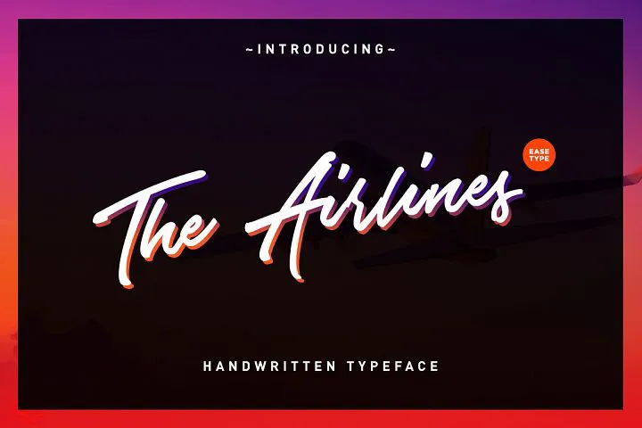 The Airlines Script Font