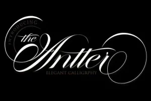 The Antter Calligraphy Font
