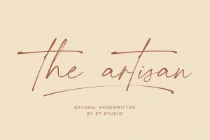 The Artisan Handwritten Font