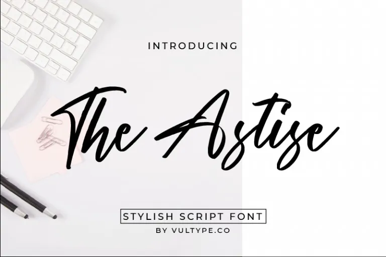 The Astise Font