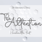 The Attention Font