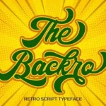 The Backro Calligraphy Font