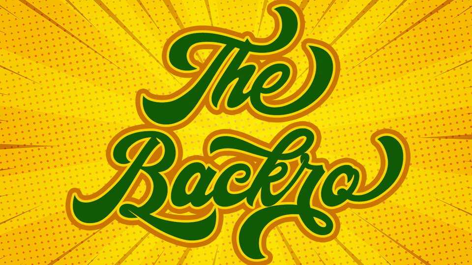 The Backro Font › Fontesk