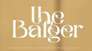 The Bafger Font › Fontesk